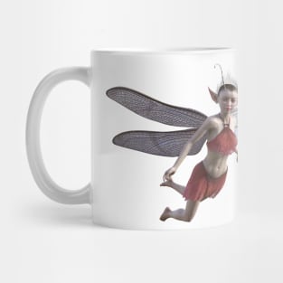Beautiful  flying fairy Elf Mug